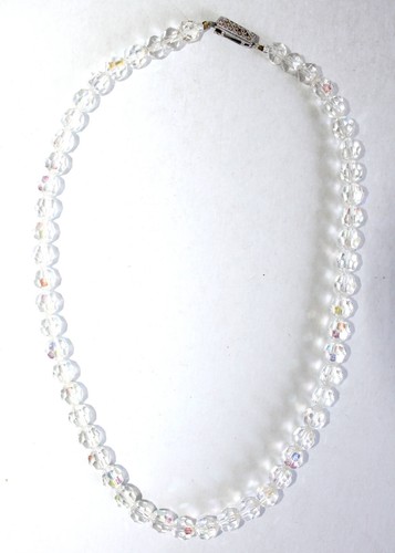 Bracelet en cristal, cristal irisé transparent autrichien, verre