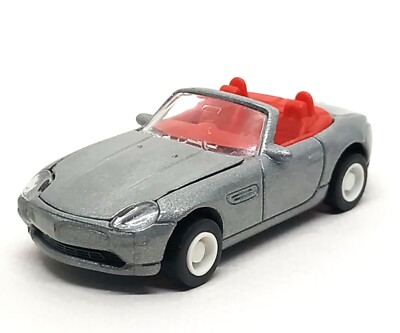 ミニカー  Z8 Majorette BMW Z8 Silver Red Interior / White Wheels Pull Back 1:57