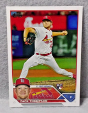 2023 Topps Series 1 Baseball #34 ZACK THOMPSON RC - Cardinals