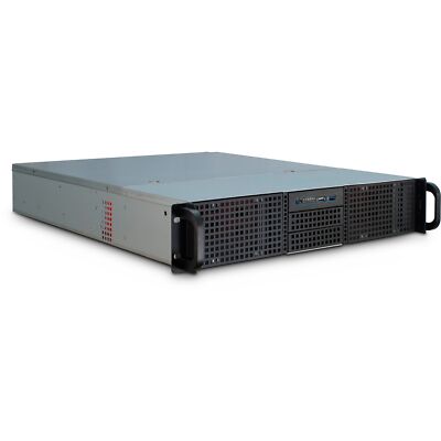 Inter-Tech IPC 2U-20255, Server-Gehäuse, schwarz