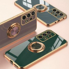 For Samsung A15 A25 A54 A13 A14 5G Magnetic Ring Holder Case Shockproof Cover