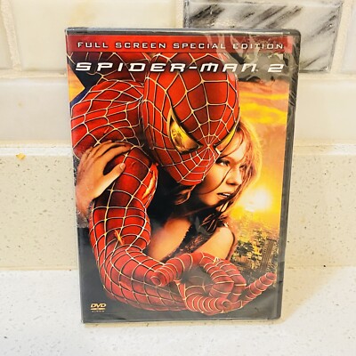 Spider-Man 2 (DVD, 2004, 2-Disc Set, Special Edition, Full Screen) NEW
