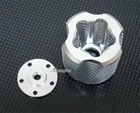 Alloy Engine Heat Sink Cooling Head Fit Traxxas T-Maxx Jato TRX2.5 Revo 4-TEC