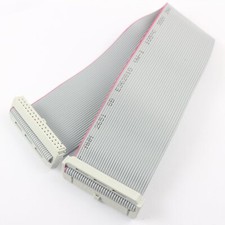 1Pcs 2.54mm Pitch 2x17 Pin 34 Pin 34 Wire IDC Flat Ribbon Cable Length 28CM