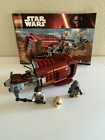 LEGO Star Wars 75099 Rey's Speeder  100% complete. Retired