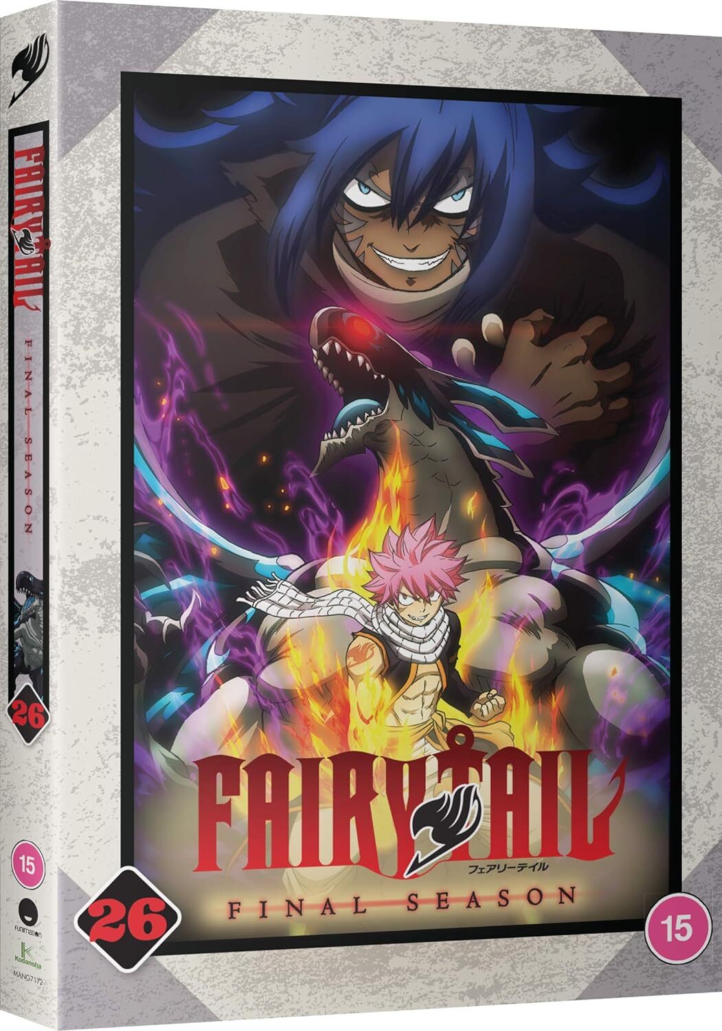Fairy Tail: Final Season - Part 26 (Episodes 317-328) (DVD) **NEW**