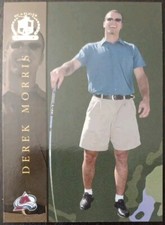 2002 - 2003 ITG Be A Player Derek Morris Signature Series Golf #GS-32 Hockey 