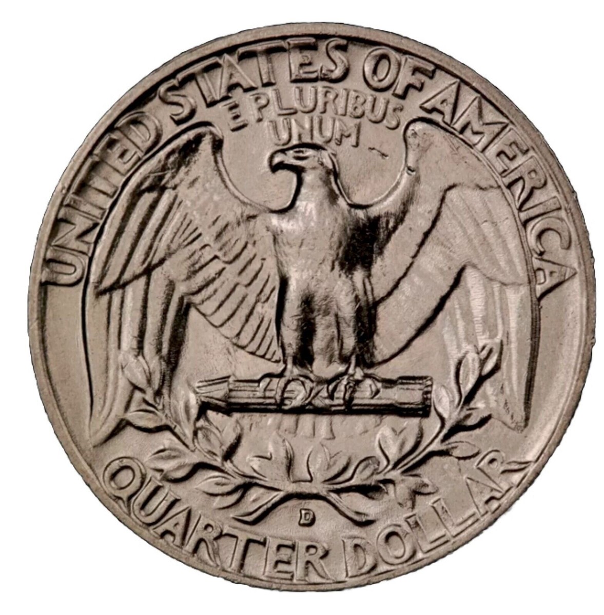 1955-D SUPERB GEM BU WASHINGTON QUARTER FRESH FROM ORIGINAL