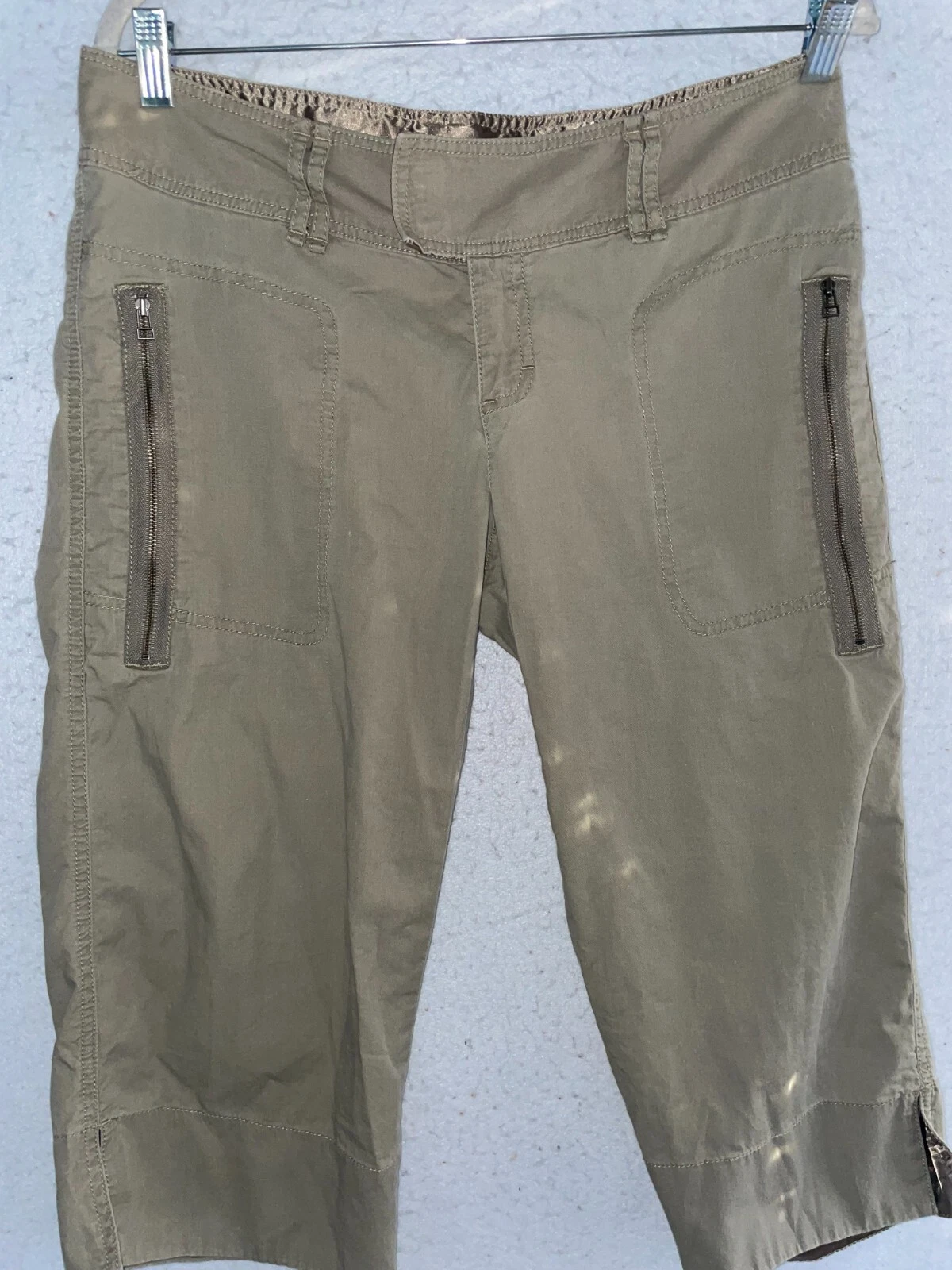 The North Face Capri Pants Women’s 10 Lightweight Outdoor Hiking Casual Satin
