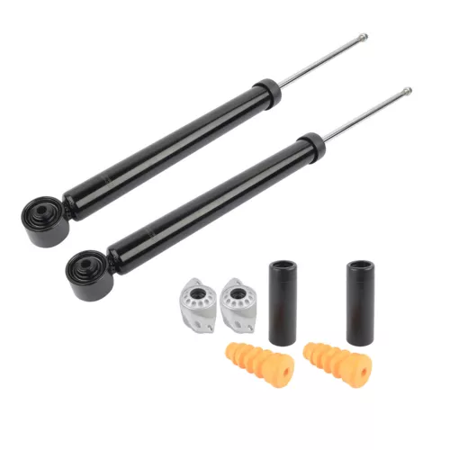 2x Stossdämpfer hinten + Domlager + Staubmanschetten Für VW Polo Audi A1 Seat - Bild 2 von 6