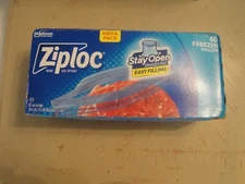 Ziploc Brand Freezer Bags with Grip 'N Seal Technology  Gallon 60 Count #F5