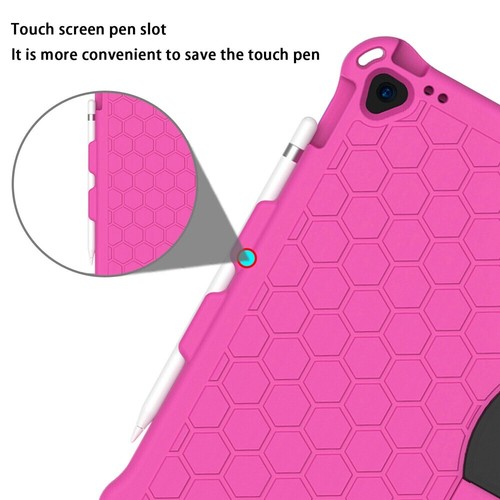 Rubber Stand Case Cover With Strap For iPad Mini Air Pro 1 2 3 4 5/6/7/8/9th Gen - Picture 35 of 84