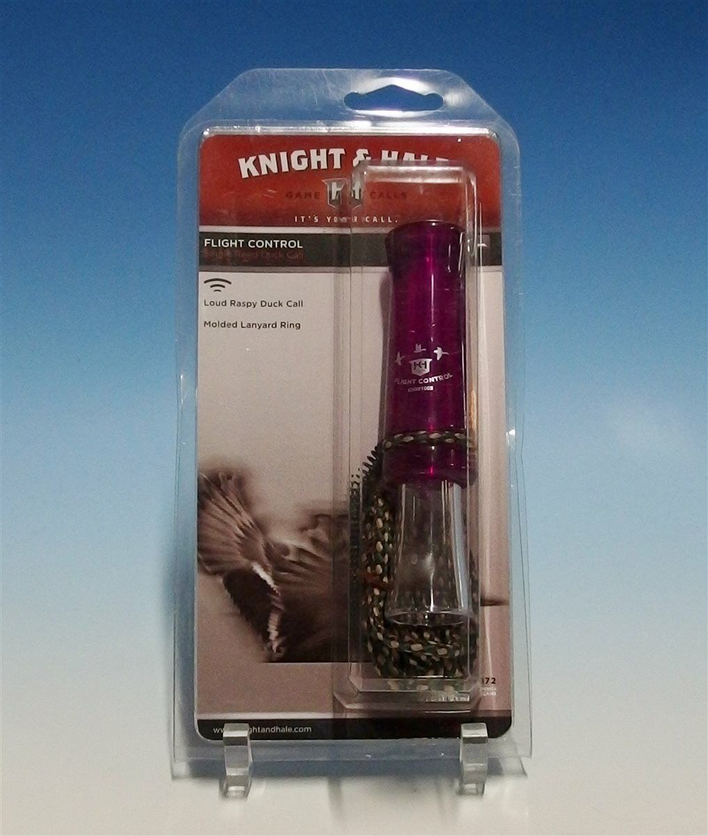 KNIGHT & HALE Duck Call - Flight Control Single Reed (KHW1008) New 