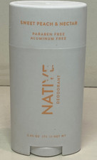 NATIVE Deodorant-Sweet Peach & Nectar- Aluminum Free 2.6oz.
