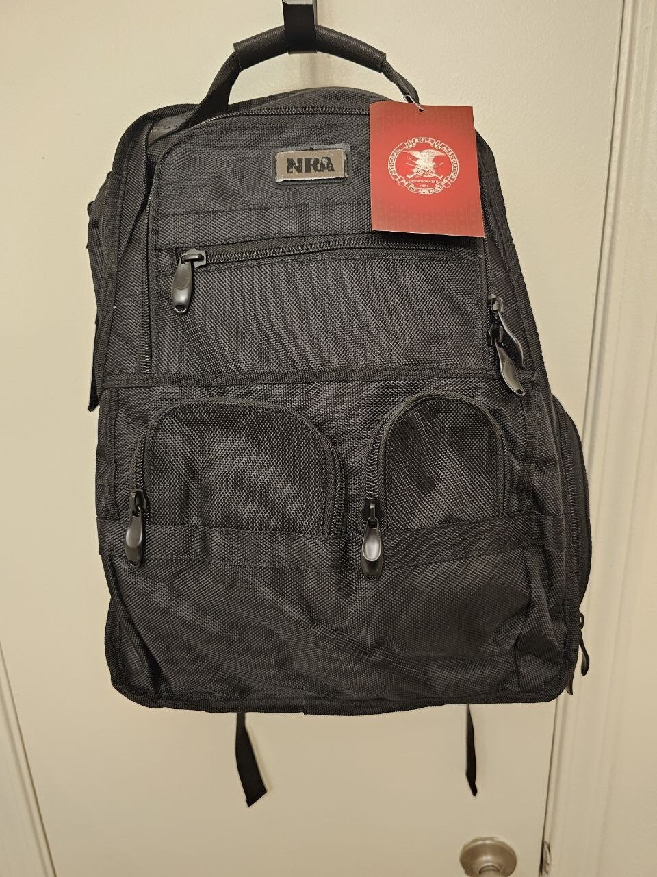 NRA Tactical Backpack Hunting Bag Black New with