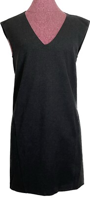 Club Monaco Women's Charcoal Shift Dress Size S Retail $149