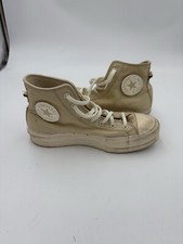 New Converse Chuck Taylor All Star Lift Platform High Oat Milk Womens Shoes 8.5
