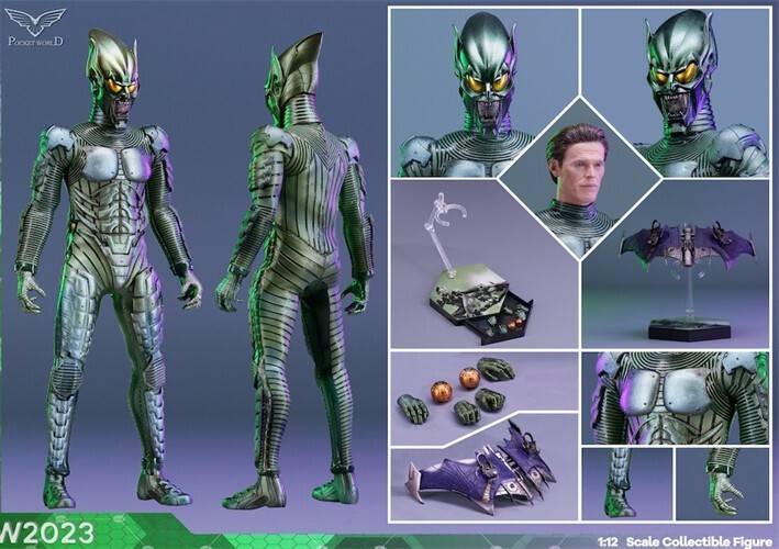 PWTOYS PW2023 Green Goblin 1/12 Scale Collectible Action Figure