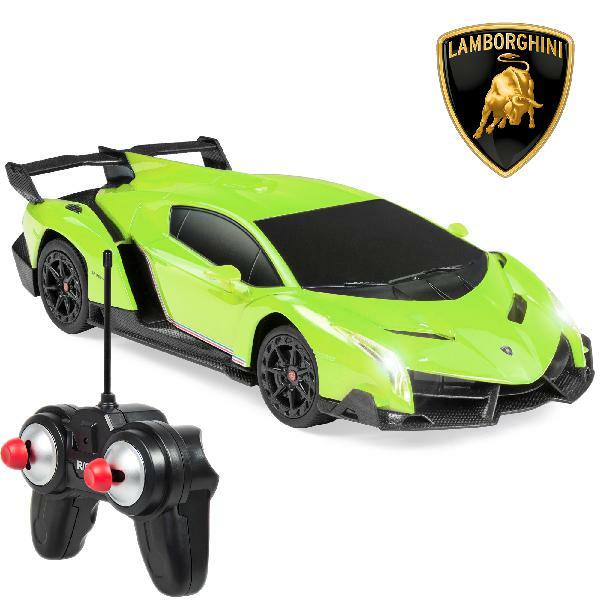 green remote control lamborghini