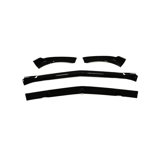 Glanz Schwarz Frontlippe Front Schwert Spoiler Für Mercedes W166 C292 GLE63 - Picture 10 of 11
