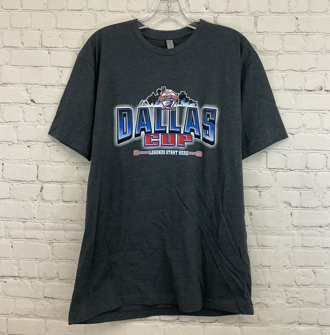 Next Level Adult Unisex Dallas Cup 40th Anniversary Size XL Next Level Adult Unisex Dallas Cup 40th Anniversary Size XL