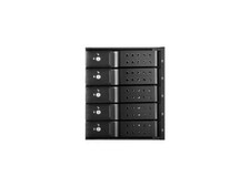 iStarUSA BPN-DE350HD-BLACK Trayless 3 x 5.25" to 5 x 3.5" 12Gb/s HDD Hot-swap Ra