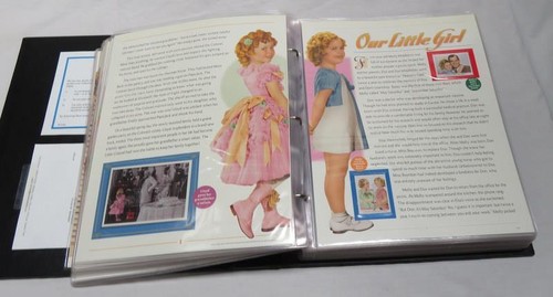Postal Commemorative Society Binder - Shirley Temple Stamp Panels - 48 Total - Picture 7 of 13