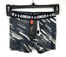 Under Armour Girl  s Black/Grey Activewear Shorts Size XS
