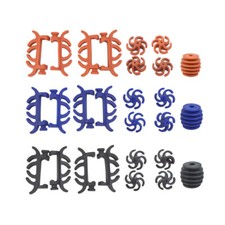 CompoundBow Stabilizer Silencer Set String Dampener Absorber Rubber Archery Hunt