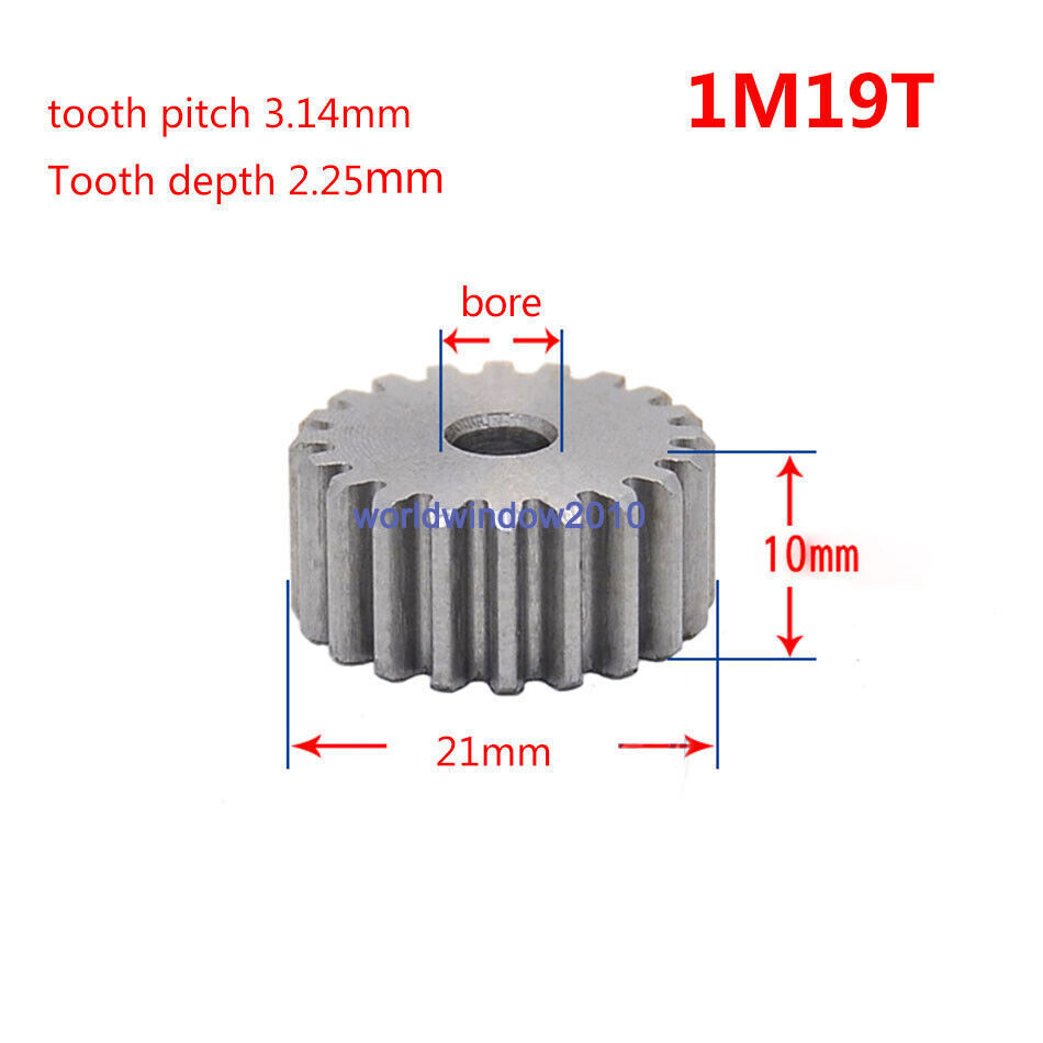 1 Pz 100T 120T Modulo 1 Ingranaggio Cilindrico Ingranaggio Motore 1M 45 # Foro Dell'ingranaggio Di Trasmissione Meccanica CNC In Acciaio 8/10/12/14/15 Mm - Foto 11
