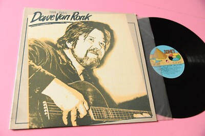 DAVE VAN RONK LP YOUR BASIC ORIG UK 1982 NM CHE BLUES