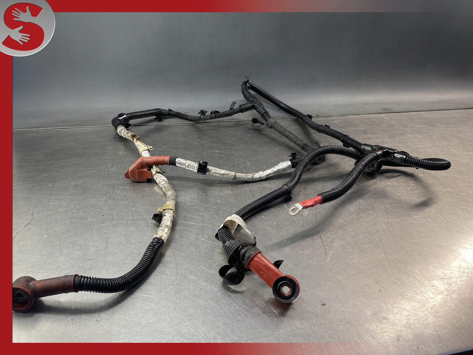 14-17 Maserati Ghibli Positive Battery Cable Wiring Harness Wires Assembly OEM