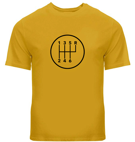 Manual Transmission Pattern 6 Speed Stick Shift Gears Cars T-Shirt Gear Shifter - Picture 28 of 34