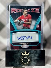 Ronnie Bell 2023 Certified Rookie Auto Teal Mirror Etch /15 #RS-36 SF 49ers RC