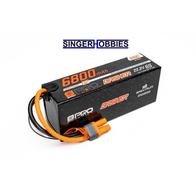 Spektrum SPMXB6S68 22.2V 6800mAh 6S 120C Smart G2 Pro Basher LiPo: IC5