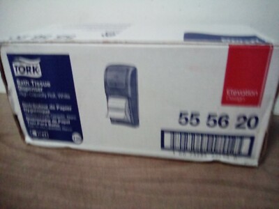 New Tork Bath Tissue Dispenser 14.2'' High Capacity Roll Elevation Design 555620