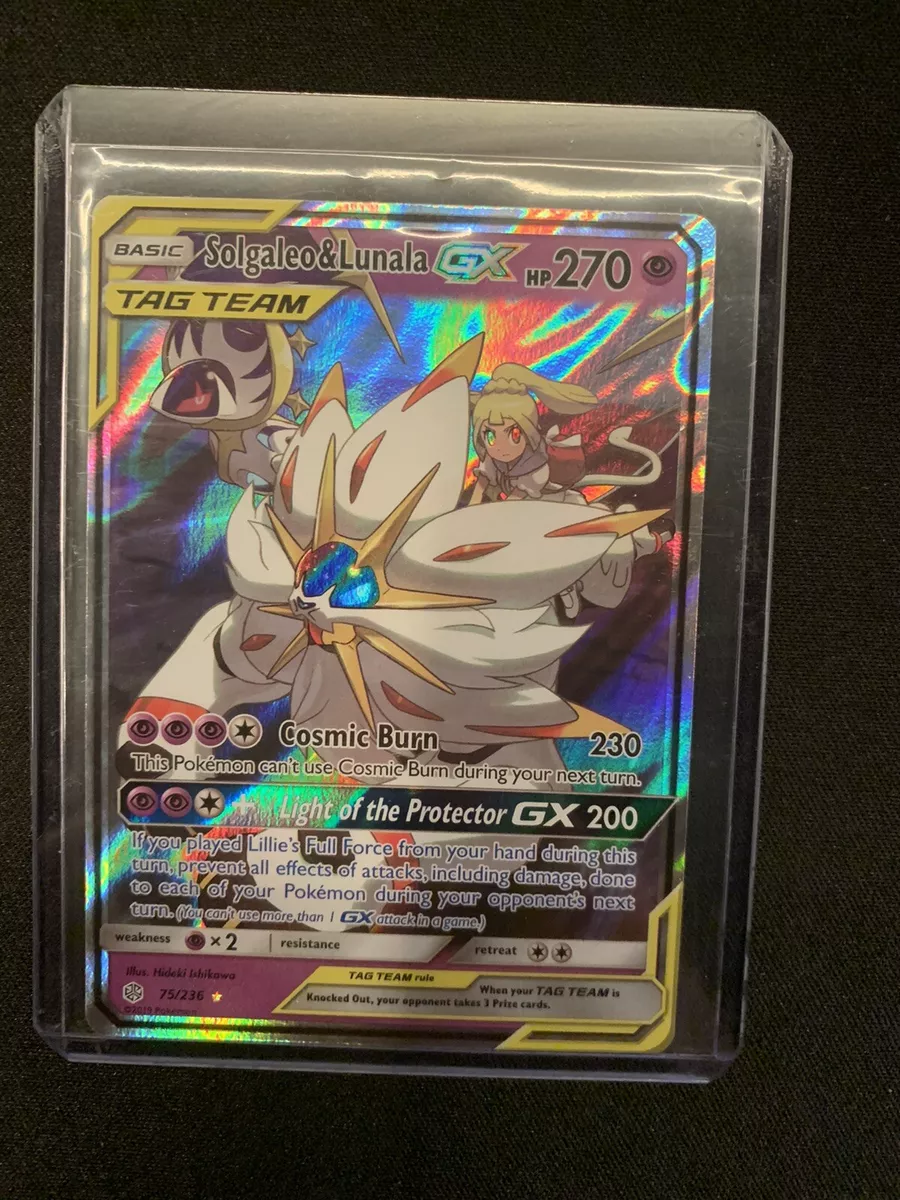 Solgaleo & Lunala GX (75/236) [Sun & Moon: Cosmic Eclipse