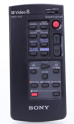 Original Sony RMT-500 Remote Control for Camcorder (Ref#N-607)