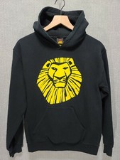 Disney The Lion King Broadway Musical Black Hoodie Sweatshirt Size Small   B40