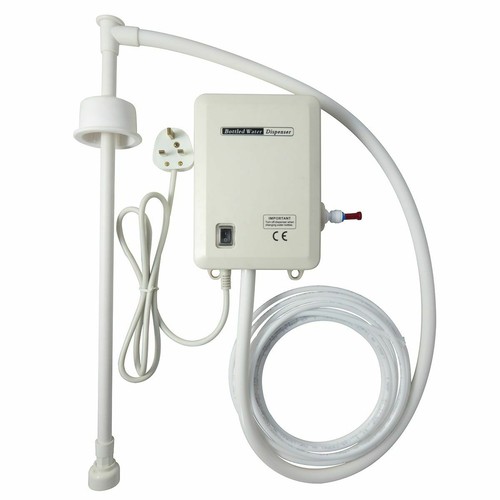 230v Bottled Water Bottle Dispenser Pump c/w UK Plug & 1/4" Tubing