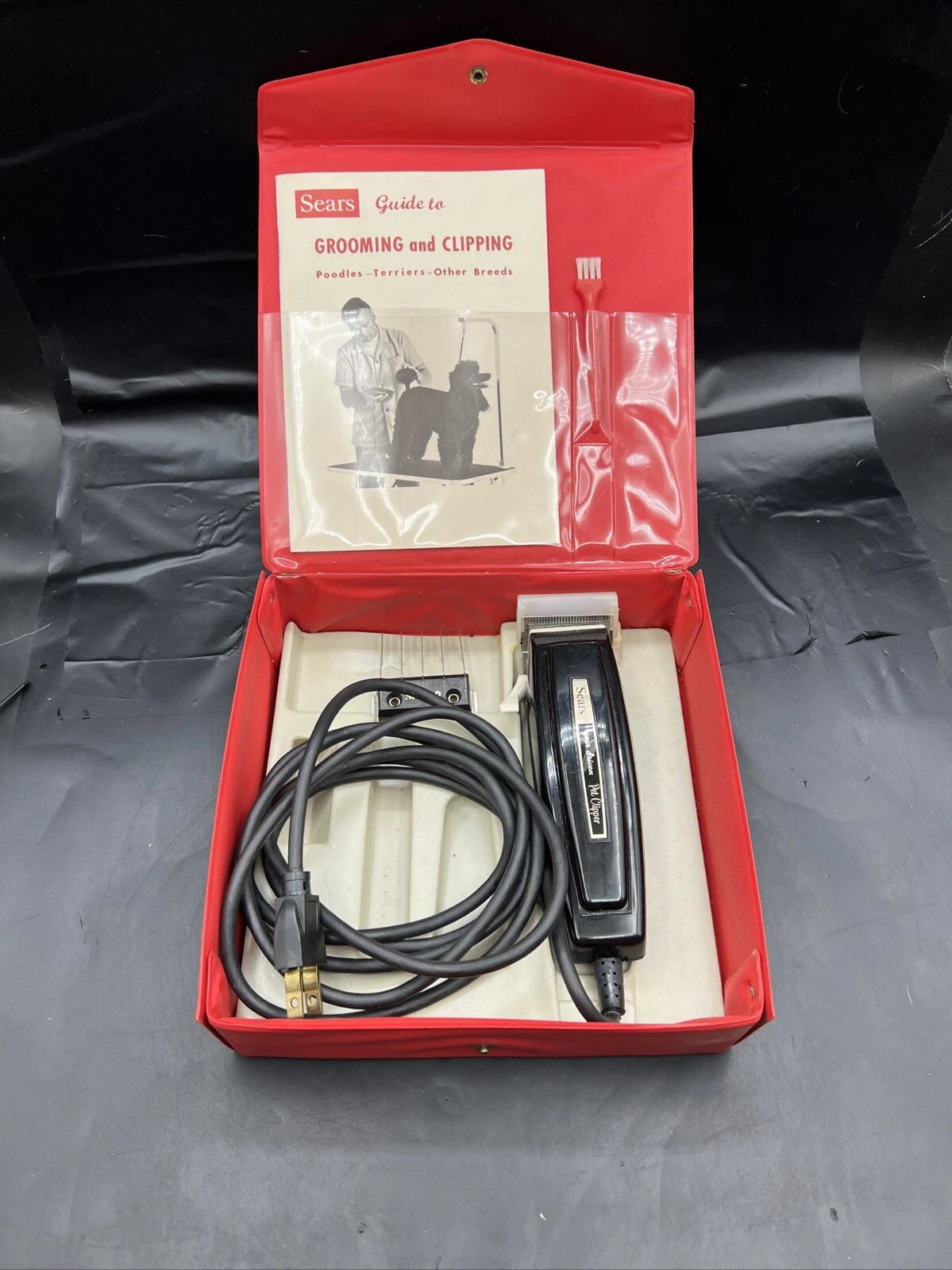Vintage Sears Gear-Driven Pet Clipper Groomer Tested Works