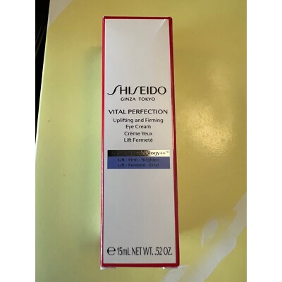 Shiseido Ginza Tokyo vital perfection uplifting and firming eye cream 0.52 ounce