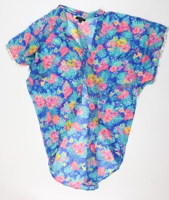 Atmosphere Damen Chiffonjacke Mehrfarbig Geometrisch Größe L