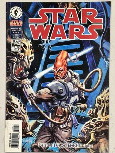 STAR WARS PRELUDE TO REBELLION #4 DARK HORSE 1999 NRMT-MT