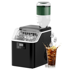 Cube Ice Maker, 45lbs/Day Countertop Ice Make...