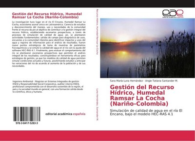 Gestión del Recurso Hídrico, Humedal Ramsar La Cocha (Nariño-Colombia) Sara Marí