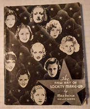 Max Factor Booklet 6th edition 1932  + Post card with Hollywood stars (2 items)