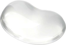 Gel Wrist Rest for Mouse, Transparent Cushion Support 11 x 7.5 inches