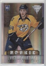 2013 Panini Titanium Rookie Draft Position Number 14/100 Victor Bartley #124 1t6
