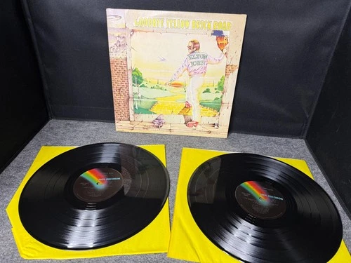 Vintage Elton John "Goodbye Yellow Brick Road" Vinyl 2LP- MCA2-10003